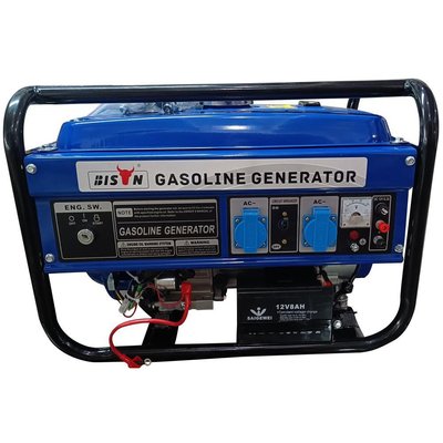 Бензиновый генератор BISON BS3000E максимальная мощность 3.0 кВт 248859 фото