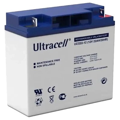 Аккумуляторная батарея Ultracell UCG22-12 12V/22Ah 301151 фото