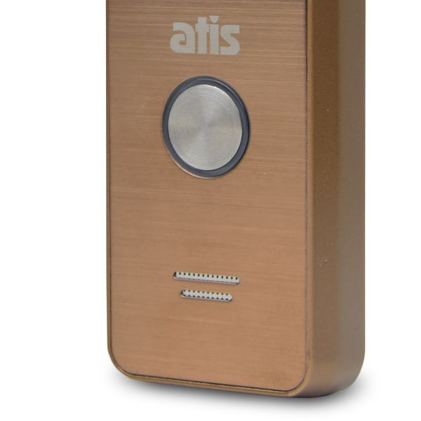 Комплект видеодомофона ATIS AD-1070FHD/T White с поддержкой Tuya Smart + AT-400HD Gold 1125923 фото