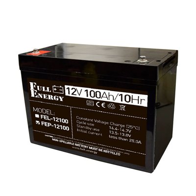 Акумулятор 12В 100 Аг для ДБЖ Full Energy FEP-12100 103105 фото