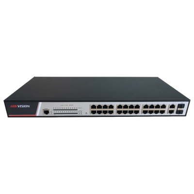 DS-3E2326P управляемый коммутатор PoE с 24 портами Fast Ethernet 19038 фото
