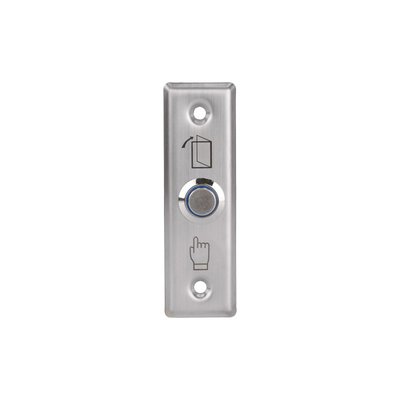 Кнопка выхода ATIS Exit-811L для узких дверей с LED-подсветкой 102995 фото
