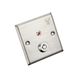 Кнопка выхода с ключом Yli Electronic YKS-850LS для системы контроля доступа 107167 фото 1