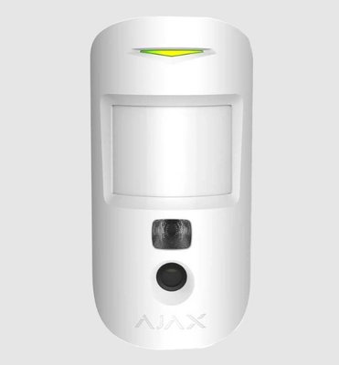Ajax MotionCam (PhOD) Jeweller (8EU) white беспроводной извещатель движения с камерой 7051 фото