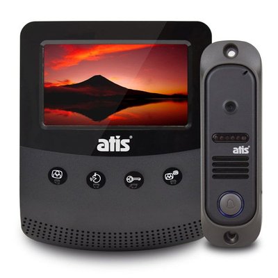 Комплект видеодомофона ATIS AD-430B Kit box 101017 фото