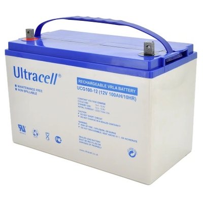 Аккумуляторная батарея Ultracell UCG100-12 GEL 12V 100 Ah 301111 фото