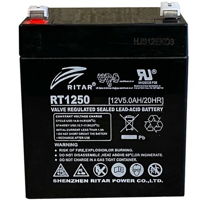 Акумуляторна батарея Ritar RT1250(12V5AH) 301404 фото
