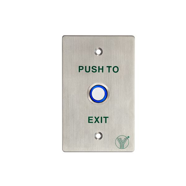Кнопка виходу Yli Electronic PBK-814D(LED) з LED-підсвічуванням 105328 фото