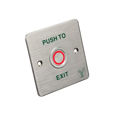 Кнопка выхода пьезоэлектрическая Yli Electronic PBS-820C(LED) с LED-подсветкой 105332 фото