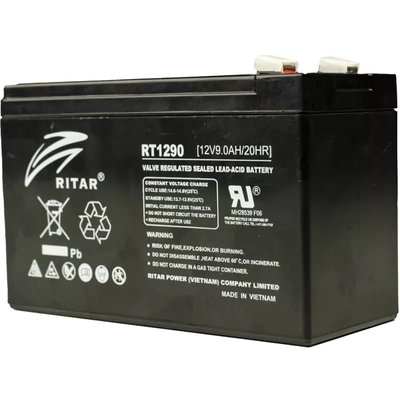 Акумуляторна батарея Ritar RT1290 12V 9Ah Hybrid GEL/grey 301406 фото
