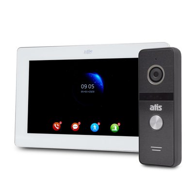 Комплект відеодомофона ATIS AD-770FHD White + AT-400FHD Black 1122962 фото