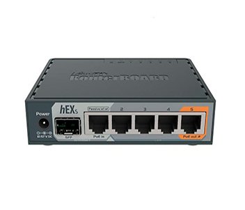 5-портовий маршрутизатор MikroTik hEX S (RB760iGS) 301173 фото