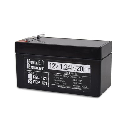 Аккумулятор 12В 1.2 Ач для ИБП Full Energy FEP-121 103104 фото