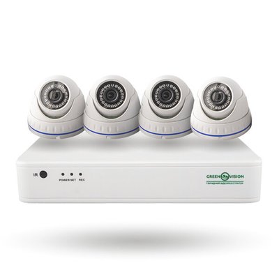 Уличный комплект видеонаблюдения на 4 камеры GV-IP-K-S30/04 1080P 300182 фото
