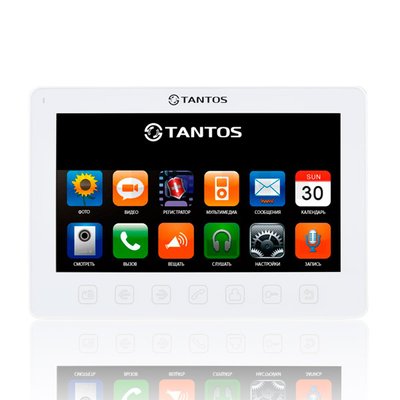 Видеодомофон Tantos Prime Slim 7" (White) 106259 фото