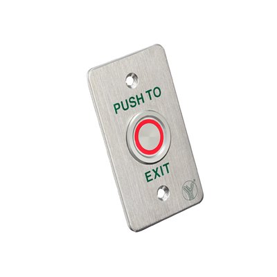 Кнопка выхода пьезоэлектрическая Yli Electronic PBS-820B(LED) с LED-подсветкой 112071 фото