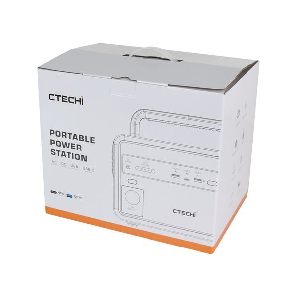 Зарядна станція CTECHi PPS-GT600 потужністю 600W/384Wh 248740 фото