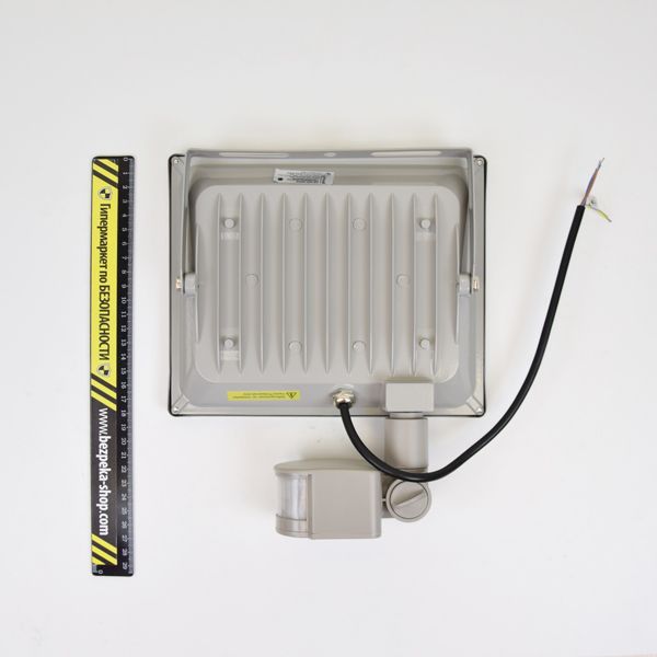 LED-прожектор Lightwell LW-50W-220PIR з датчиком руху 110682 фото