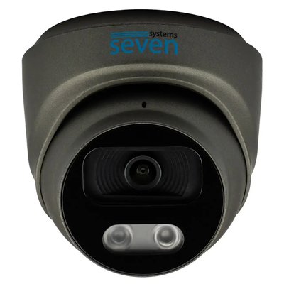 IP-видеокамера 5 Мп уличная/внутренняя SEVEN IP-7215PA black 2,8 мм   300640 фото