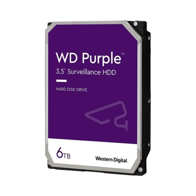 Жорсткий диск (HDD) WD Purple 6Tb 3,5" Serial ATA 64MB (WD62PURX) 99005 фото