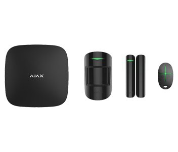 Ajax StarterKit Plus (Чорний) Комплект охоронної сигналізації 7005 фото