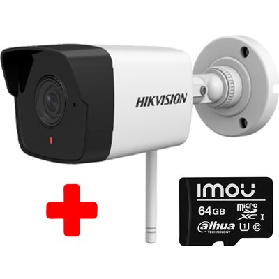 DS-2CV1021G0-IDW1(D) (2.8 мм) 2Мп IP відеокамера Hikvision Wi-Fi модулем 12067 фото
